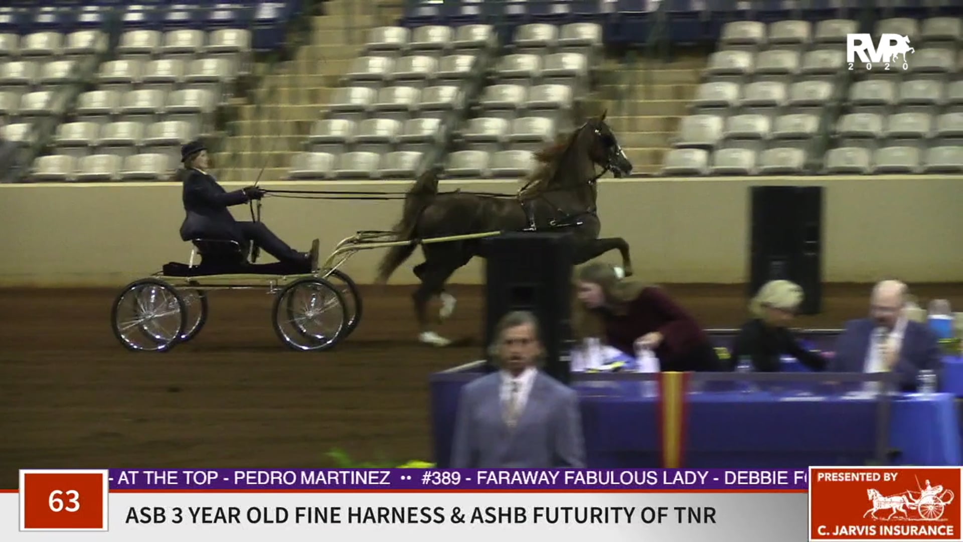 2020 SSFF - Class 63 ASB Three Year Old Fine Harness
& ASB Futurity of TN