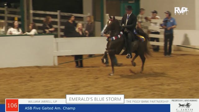 NCSC22 - Class 106 -  Emerald’s Blue ...