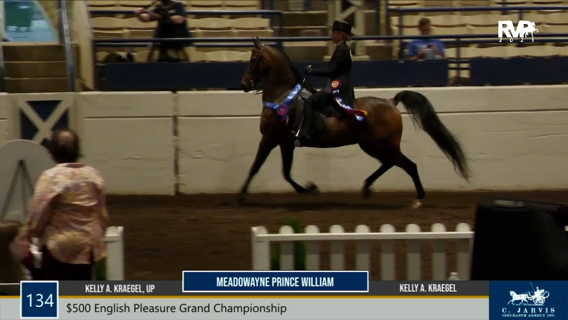 MJ21 - Class 134 - $500 English Pleasure Grand Championship