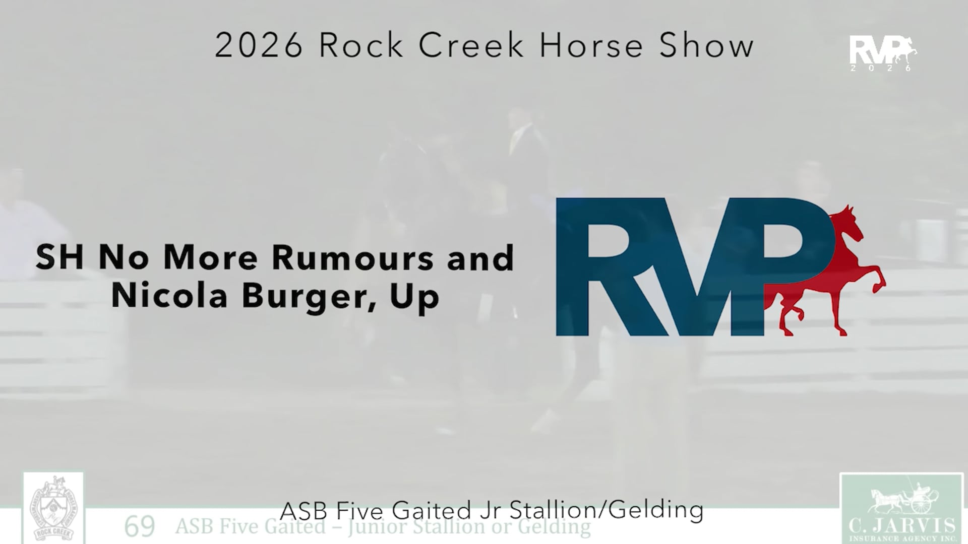 RC26 - Class 69 - SH No More Rumours and Nicola Burger, Up