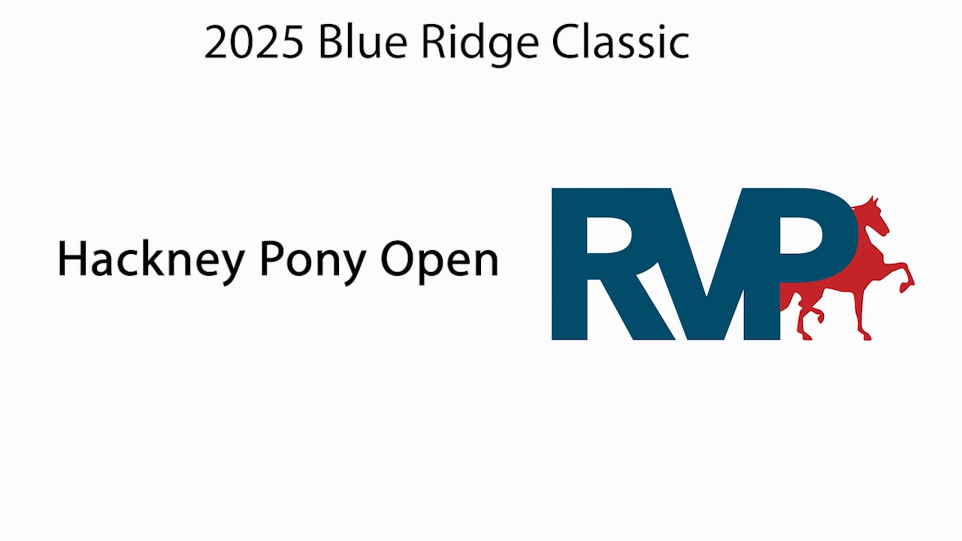 BRC25 - Class 43 - Hackney Pony Open