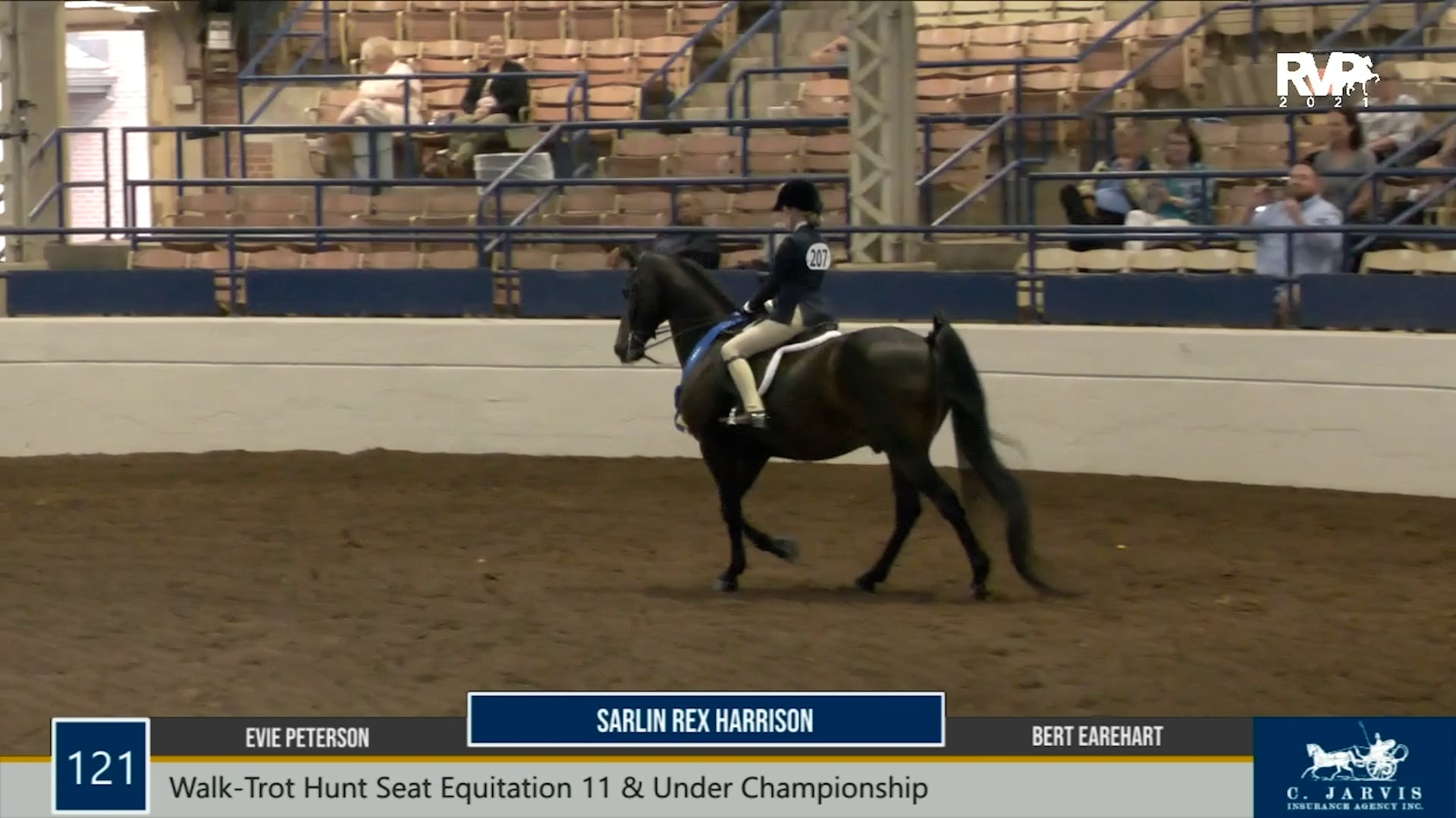 MJ21 - Class 121 - Evie Peterson, up, and Sarlin Rex Harrison