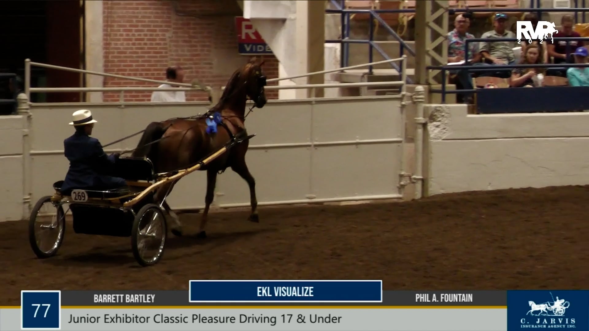 MJ21 - Class 77 - EKL Visualize and Barrett Bartley, whip