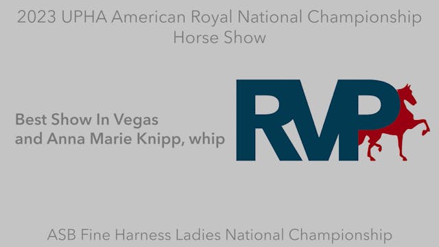 AR23 - Class 153 - Best Show In Vegas...