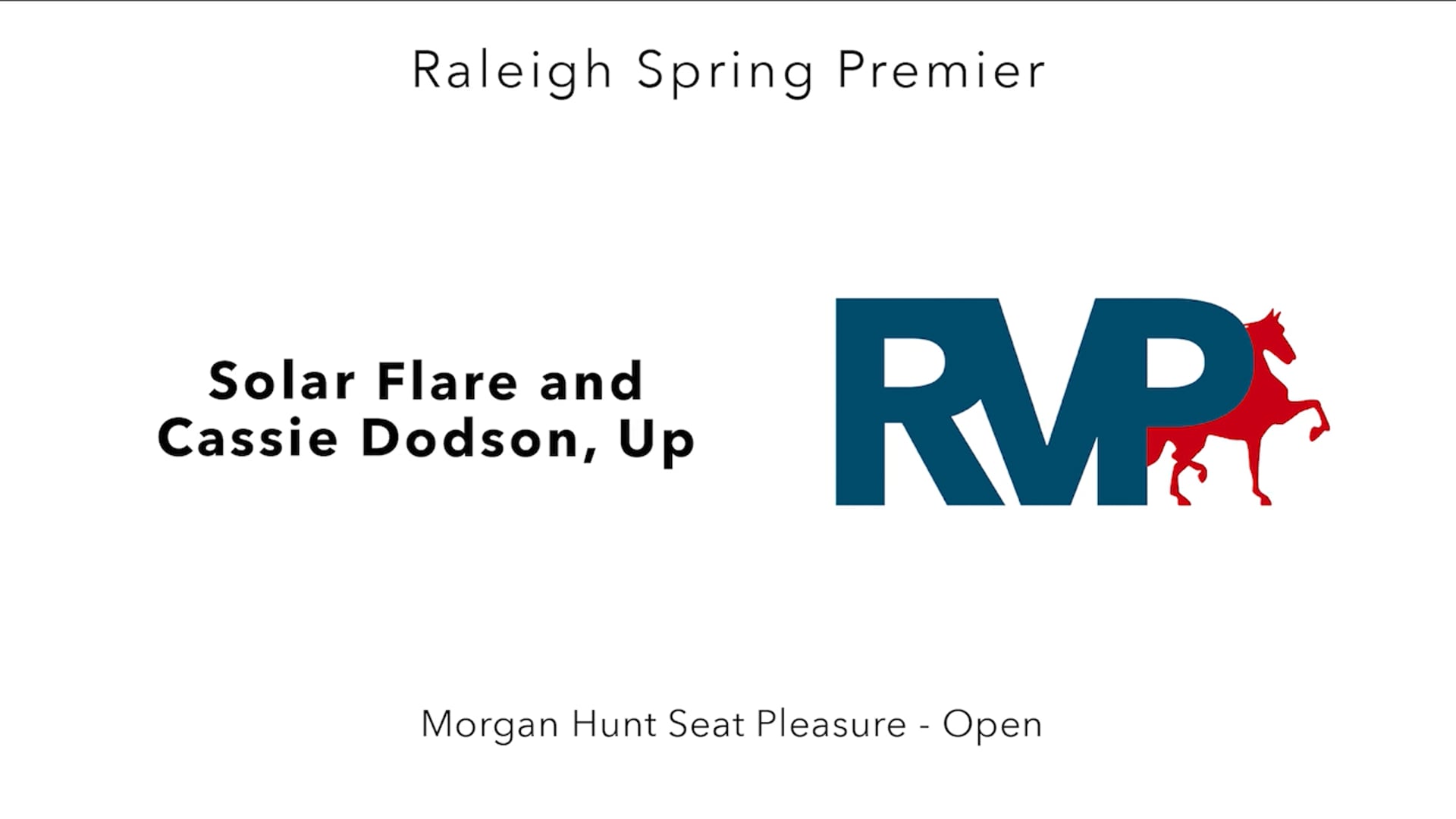 RSP25 - Class 20 - Solar Flare and Cassie Dodson, Up