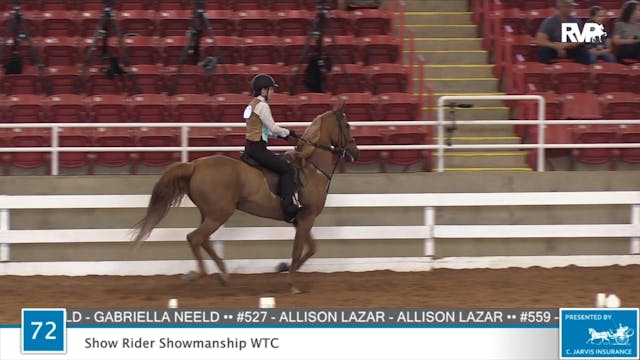 2020 ASF - Class 72 Show Rider Showma...