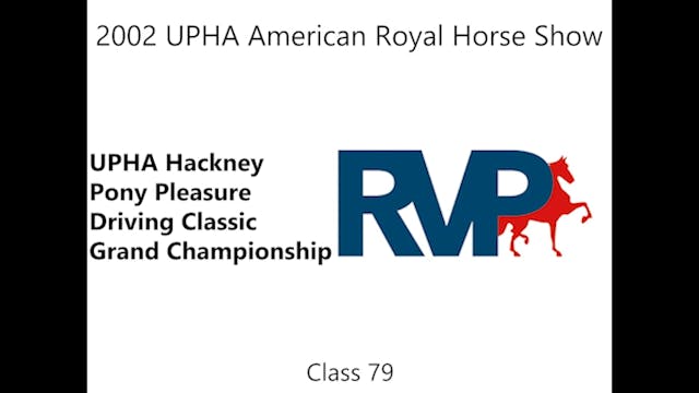 KC 02 - Class 79 - UPHA Hackney Pony ...
