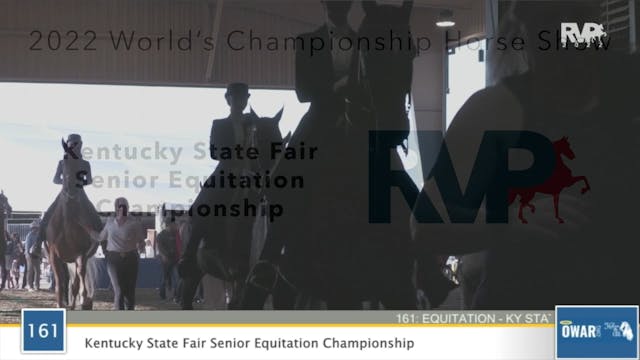 WCHS22 - Class 161 - Kentucky State F...