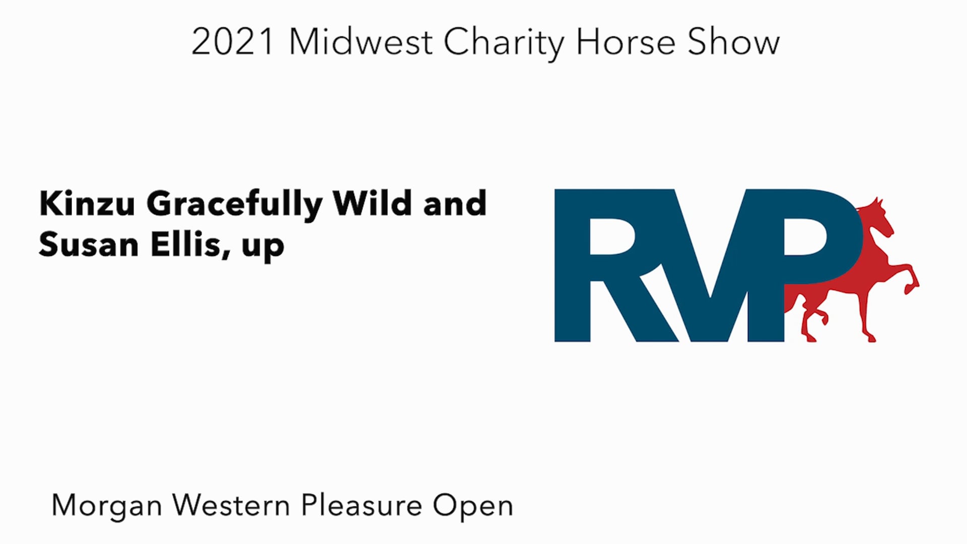 MW21 - Class 15 - Kinzu Gracefully Wild and Susan Ellis, up