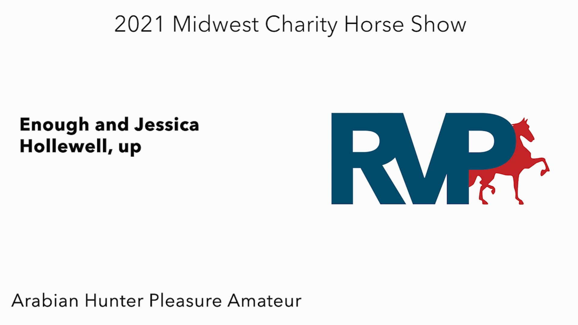 MW21 - Class 90 - Enough and Jessica Hollewell, up