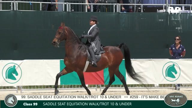 LJL22 - Class 99 - Saddle Seat Equita...
