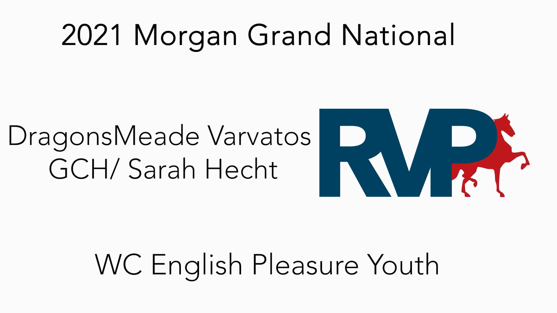 MGN21 - Class 183 - DragonsMeade Varvatos GCH- Sarah Hecht