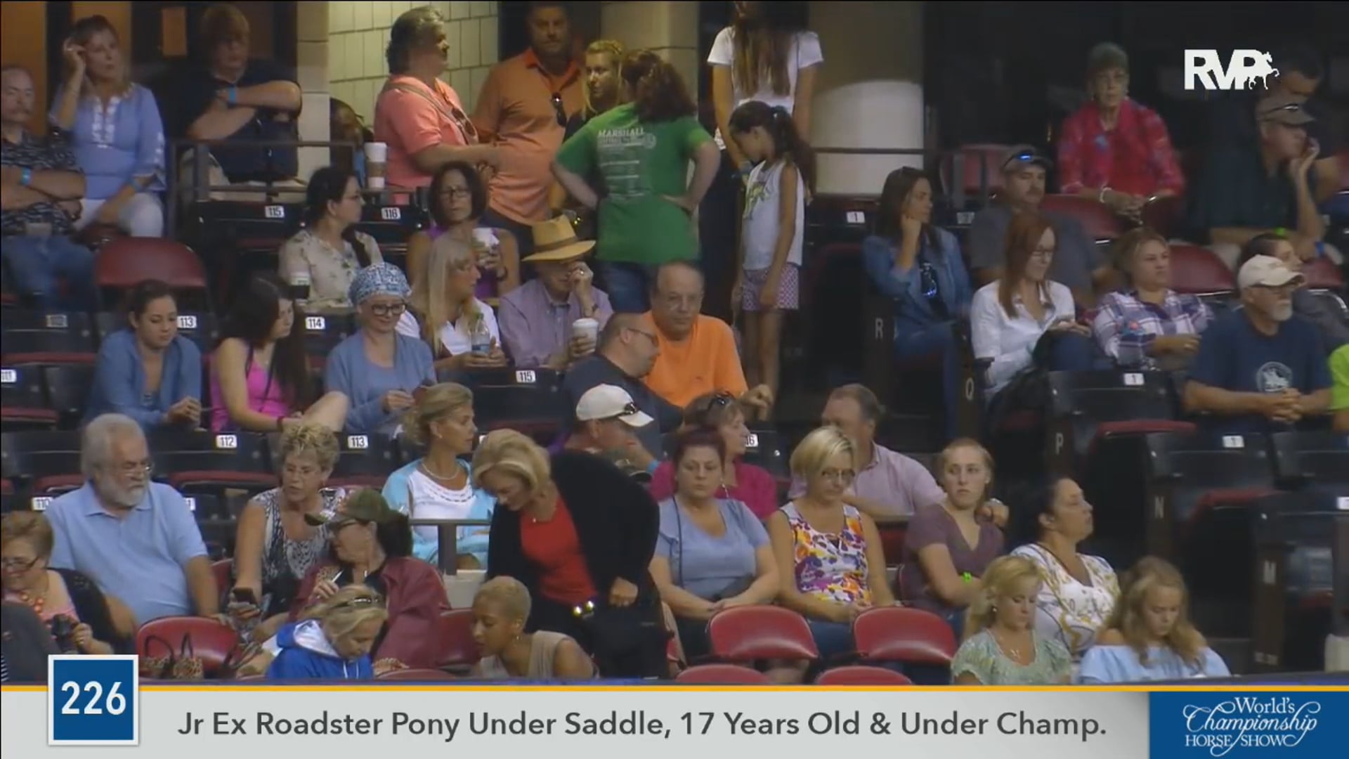 2016 WCHS - Class 226 Junior Exhibitor Roadster Pony Under Saddle 17 & Under Championship
