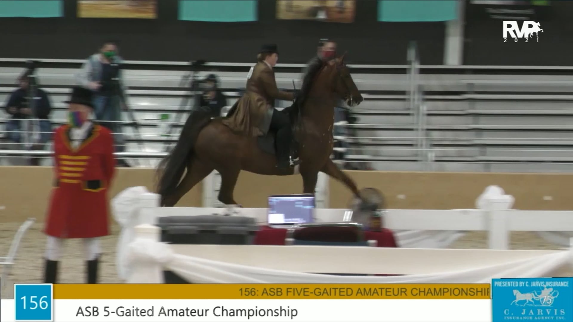 BS21 - Class 156 - ASB Five Gaited Amateur Championship
