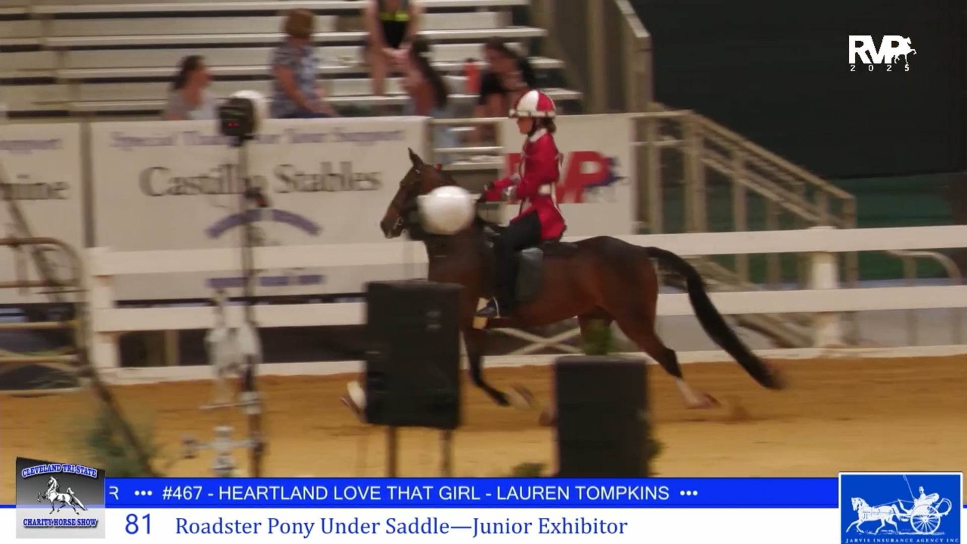 CTS25 - Class 81 - Roadster Pony Under Saddle Jr Exhibitor