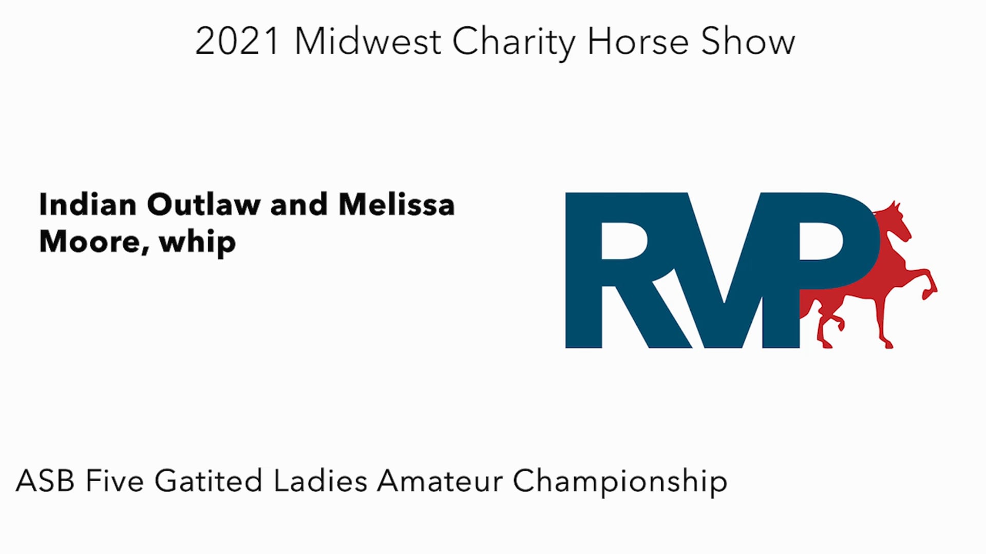 MW21 - Class 158 - Indian Outlaw and Melissa Moore, whip