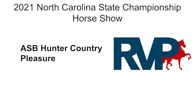 NCSC21 - Class 6 - ASB Hunter Country...