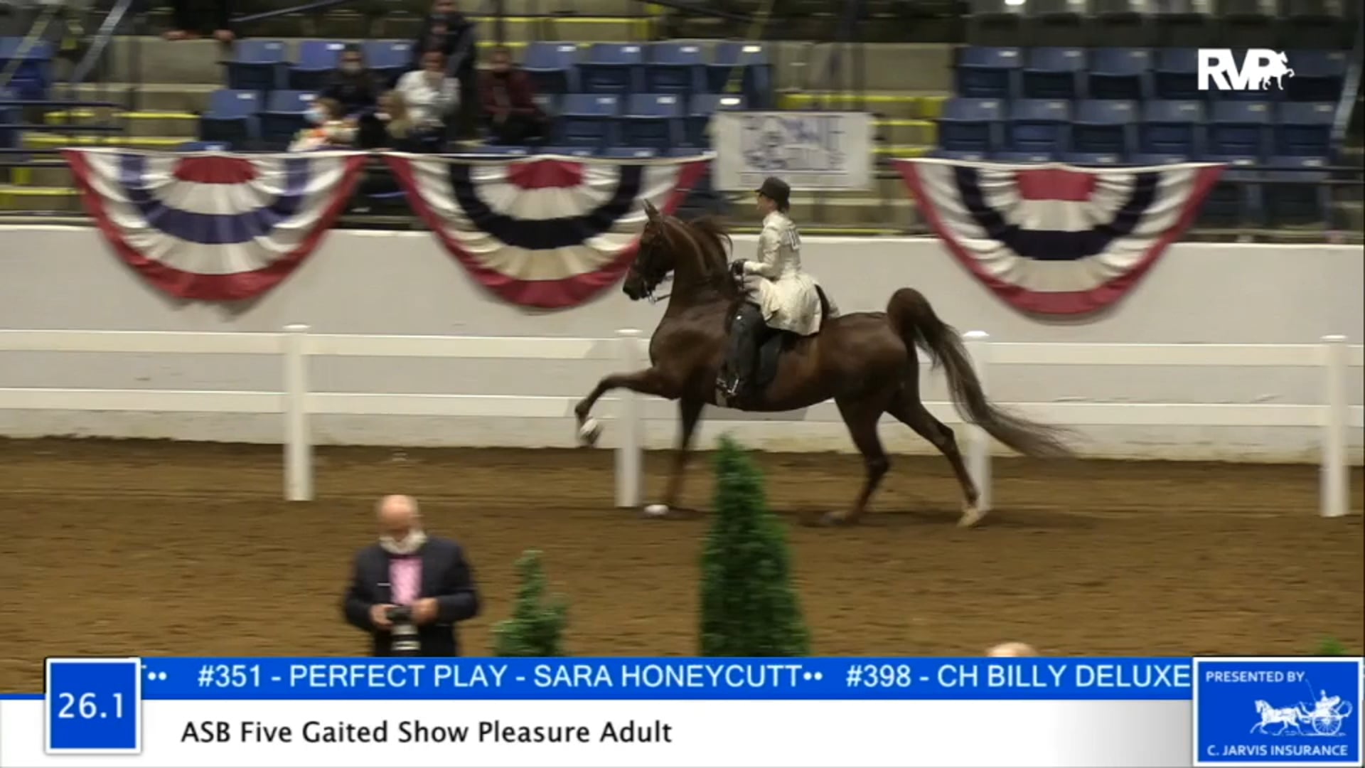 2020 BB - Class 26.1 ASB Adult Five Gaited Show Pleasure