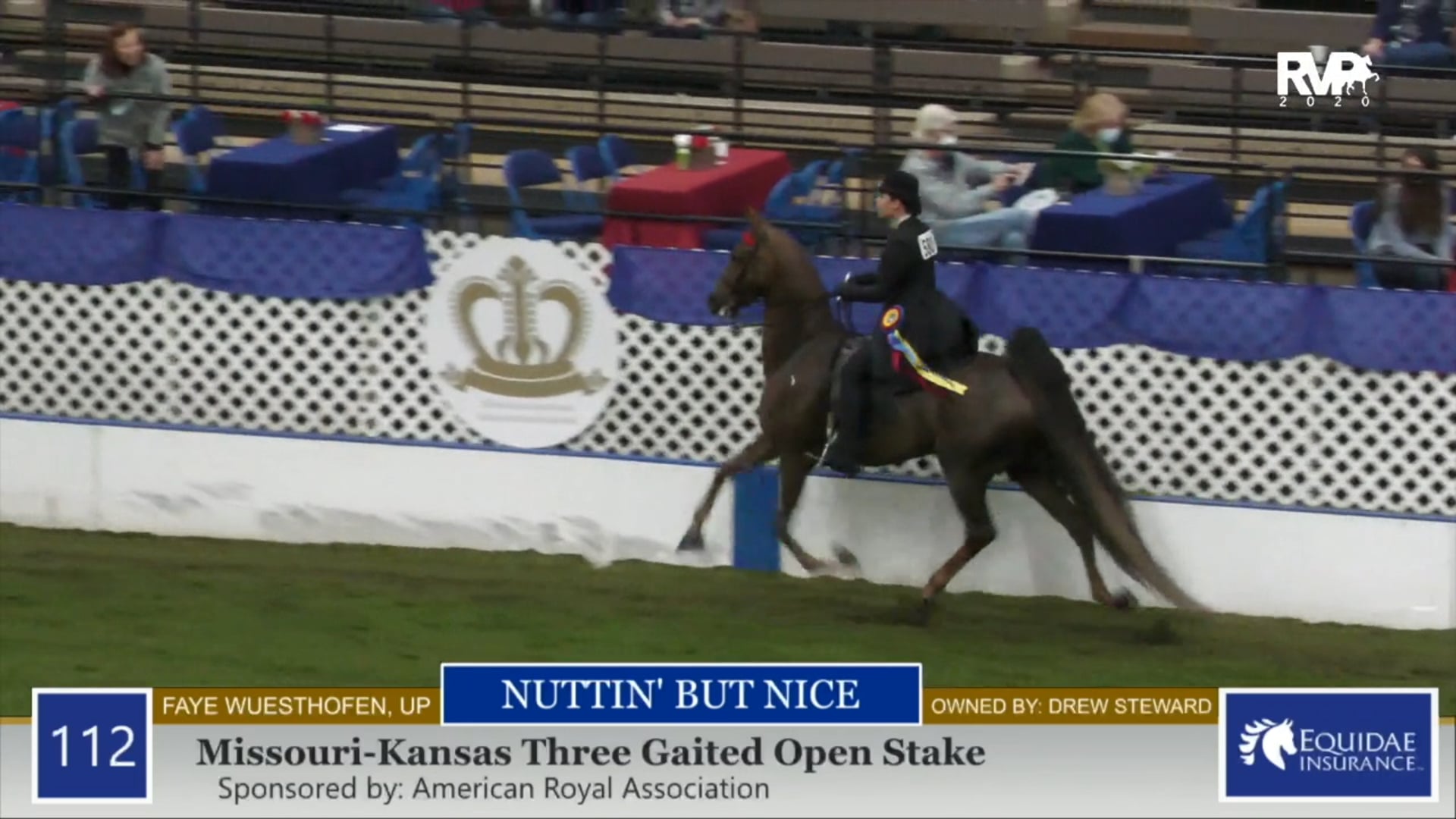 2020 AR - Class 112 MO:KS Three Gaited Open Stake