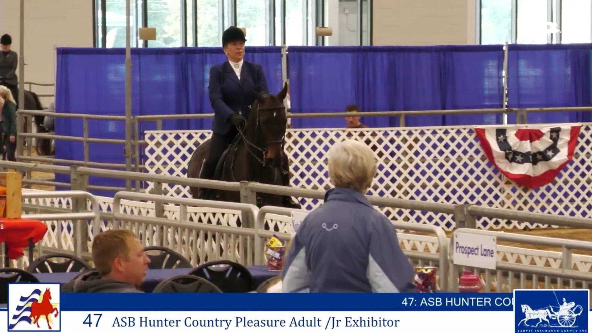 AAC25 - Class 47 - ASB Hunter Country Pleasure Adult-Jr Exhibitor