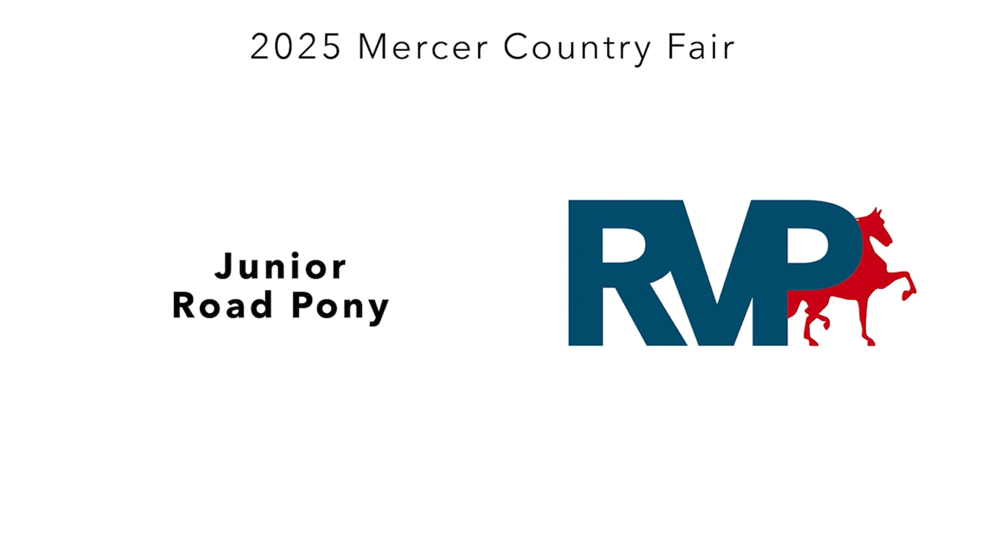 MCF25 - Class 35 - Junior Road Pony