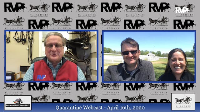 Quarantine Webcast - April 16 - Day 7