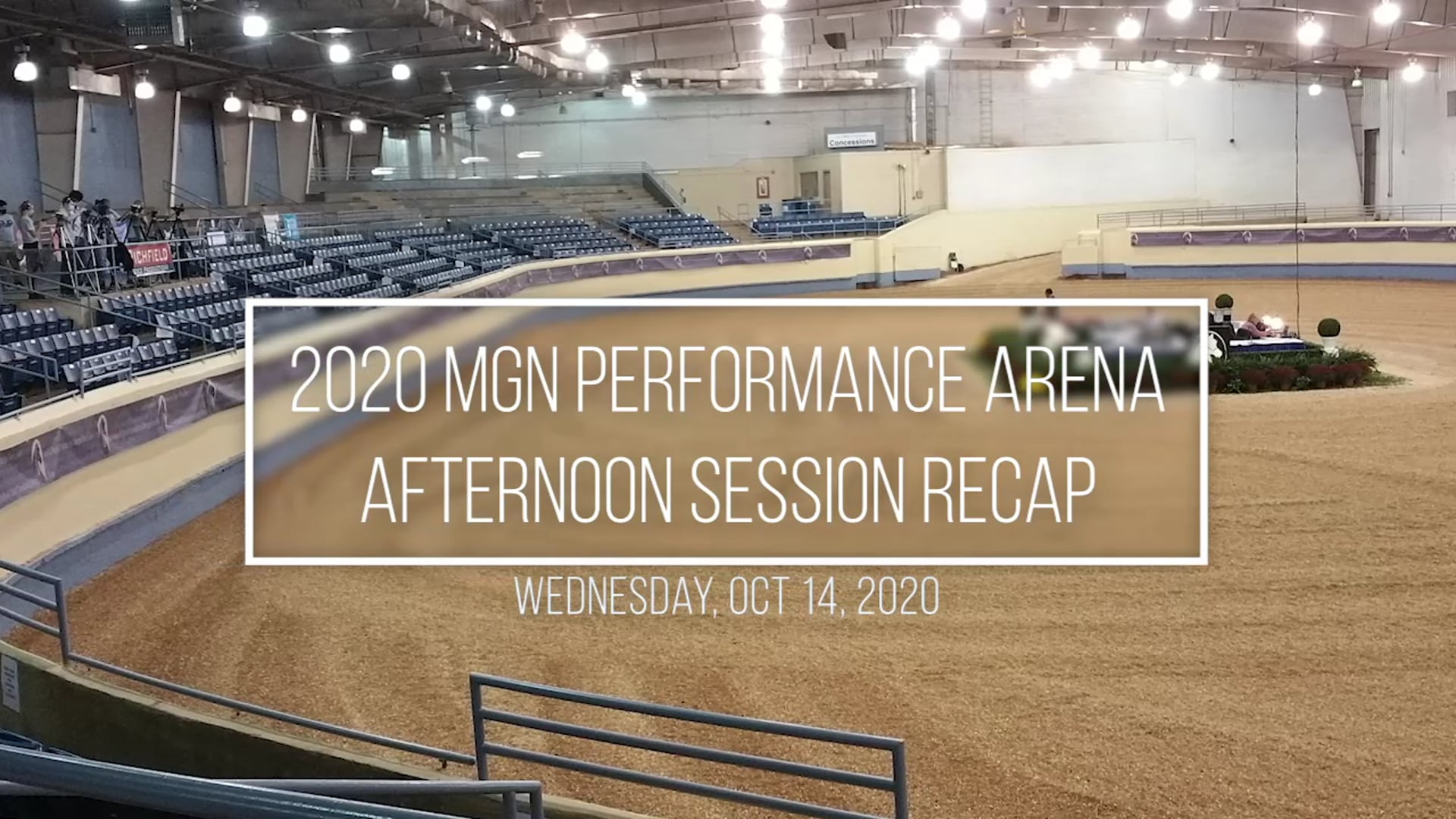 2020 MGN - 10:14 - Wednesday Afternoon Recap - Performance