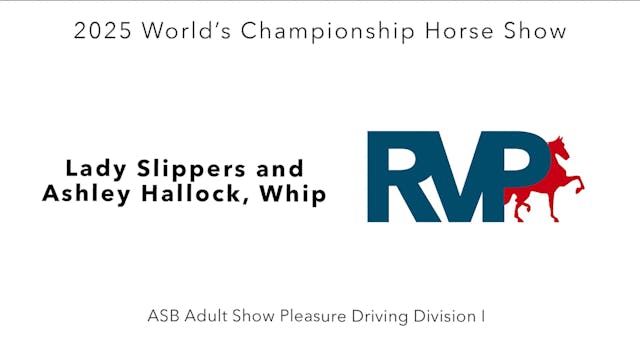 WCHS25 - Class 134 - Lady Slippers an...