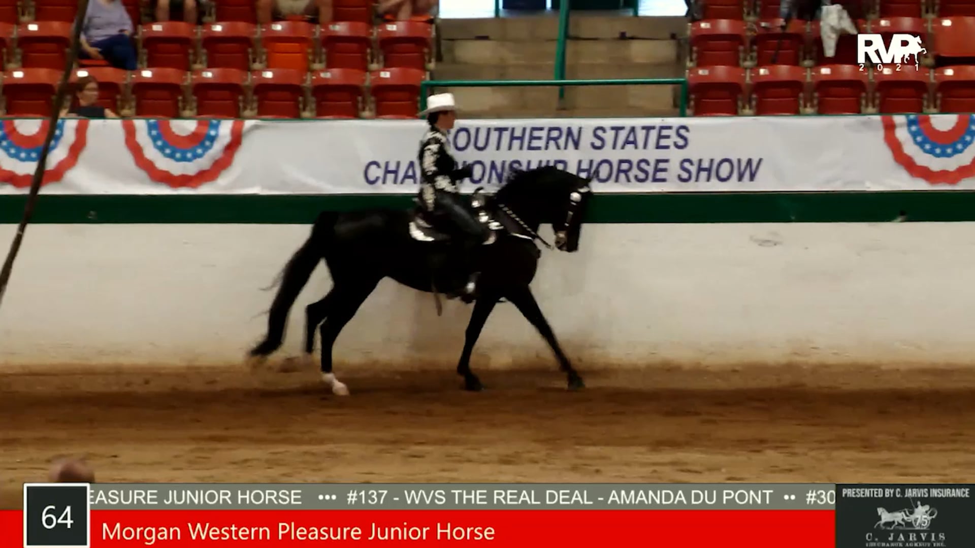 SS21 - Class 64 - Morgan Western Pleasure Junior Horse