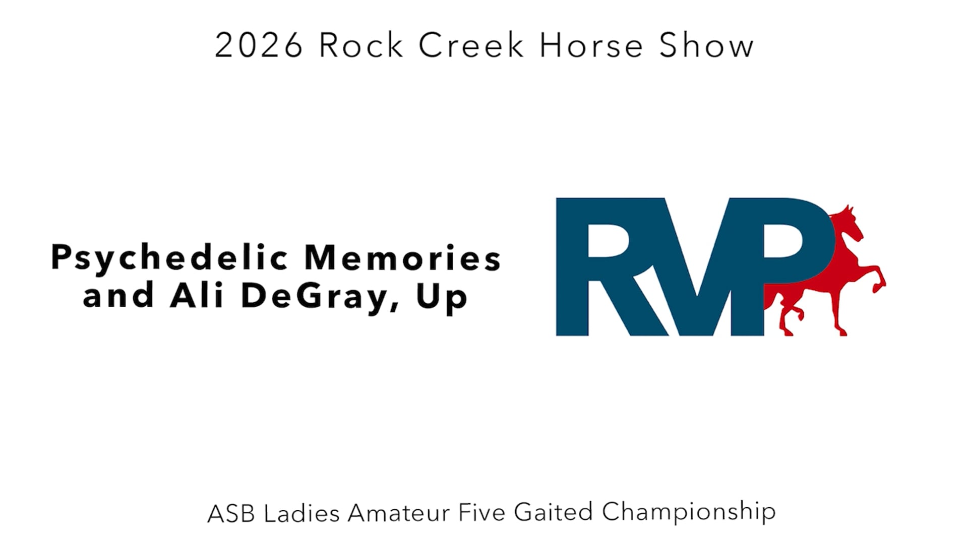 RC26 - Class 91 - Psychedelic Memories and Ali DeGray, Up