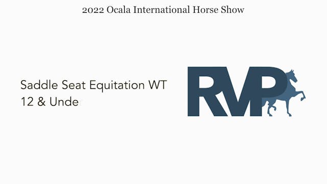 OIHS22 - Class 62 - Saddle Seat Equit...