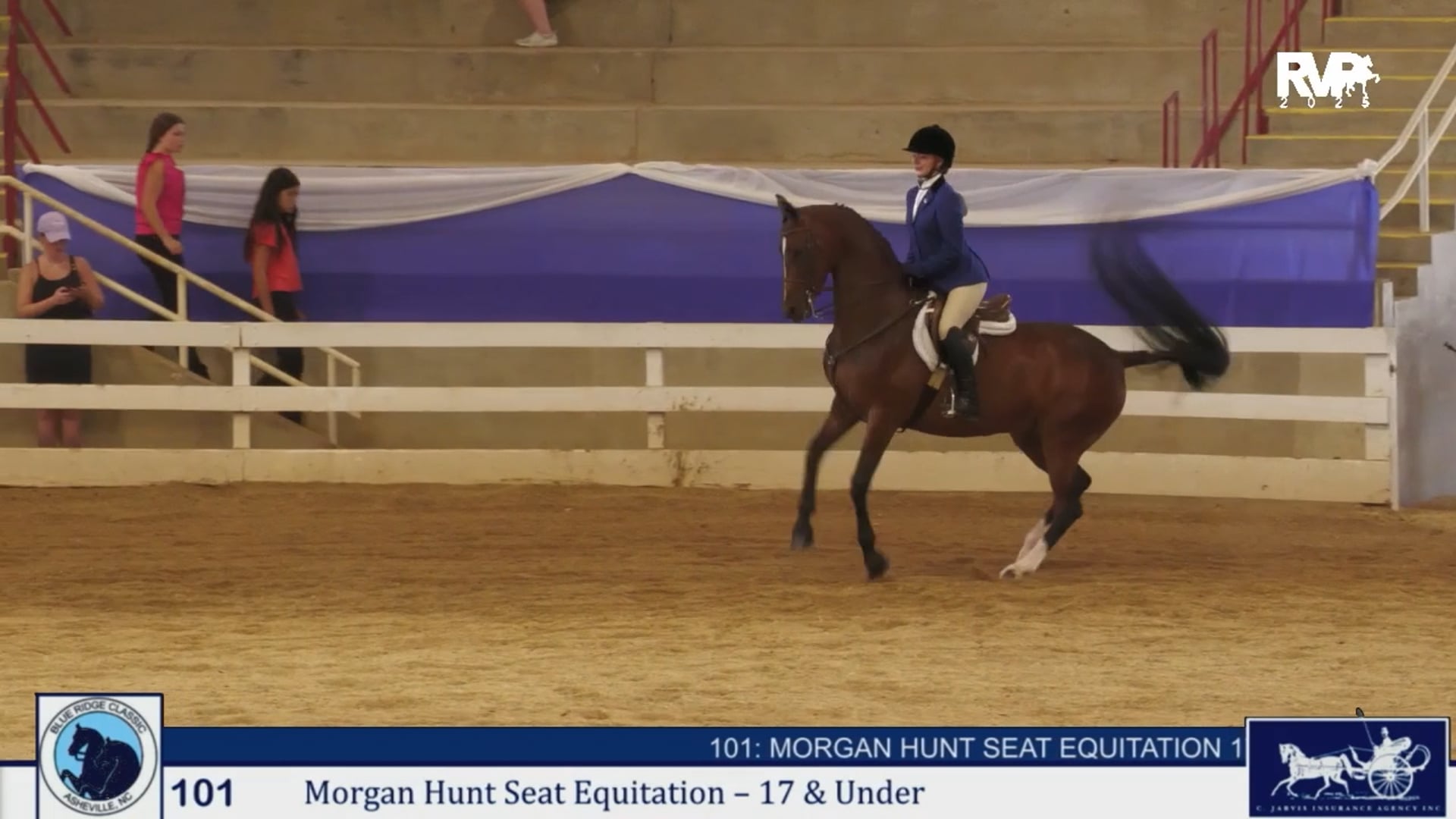 BRC25 - Class 101 - Morgan Hunt Seat Equitation 17 & Under