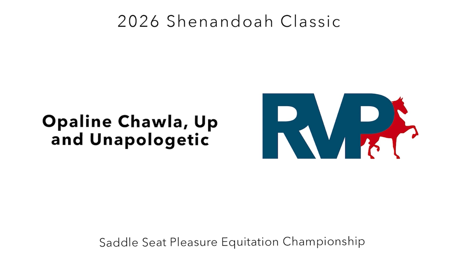 SC26 - Class 62 - Opaline Chawla, Up and Unapologetic