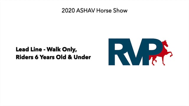 ASHAV 2020 - Class 201 Lead Line - Wa...