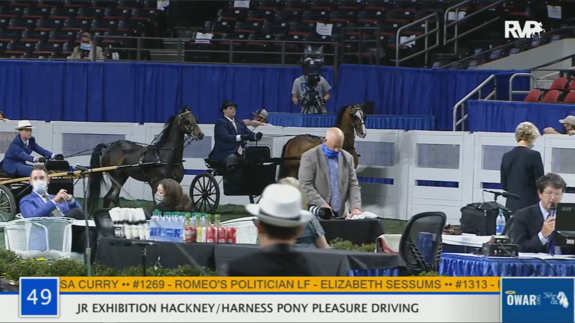 WCHS 2020 Class 49 - Junior Exhibition Hackney:Harness Pony Pleasure Driving