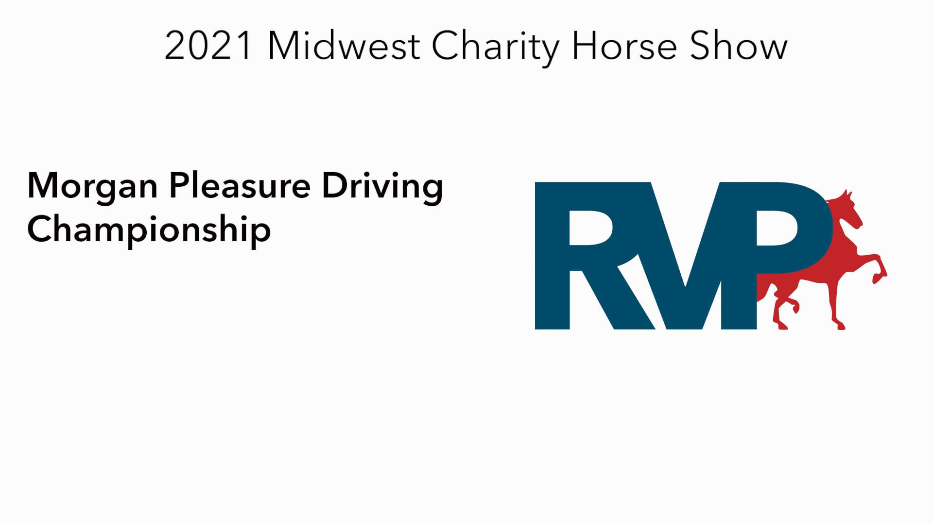 MW21 - Class 131 - Morgan Pleasure Driving Championship