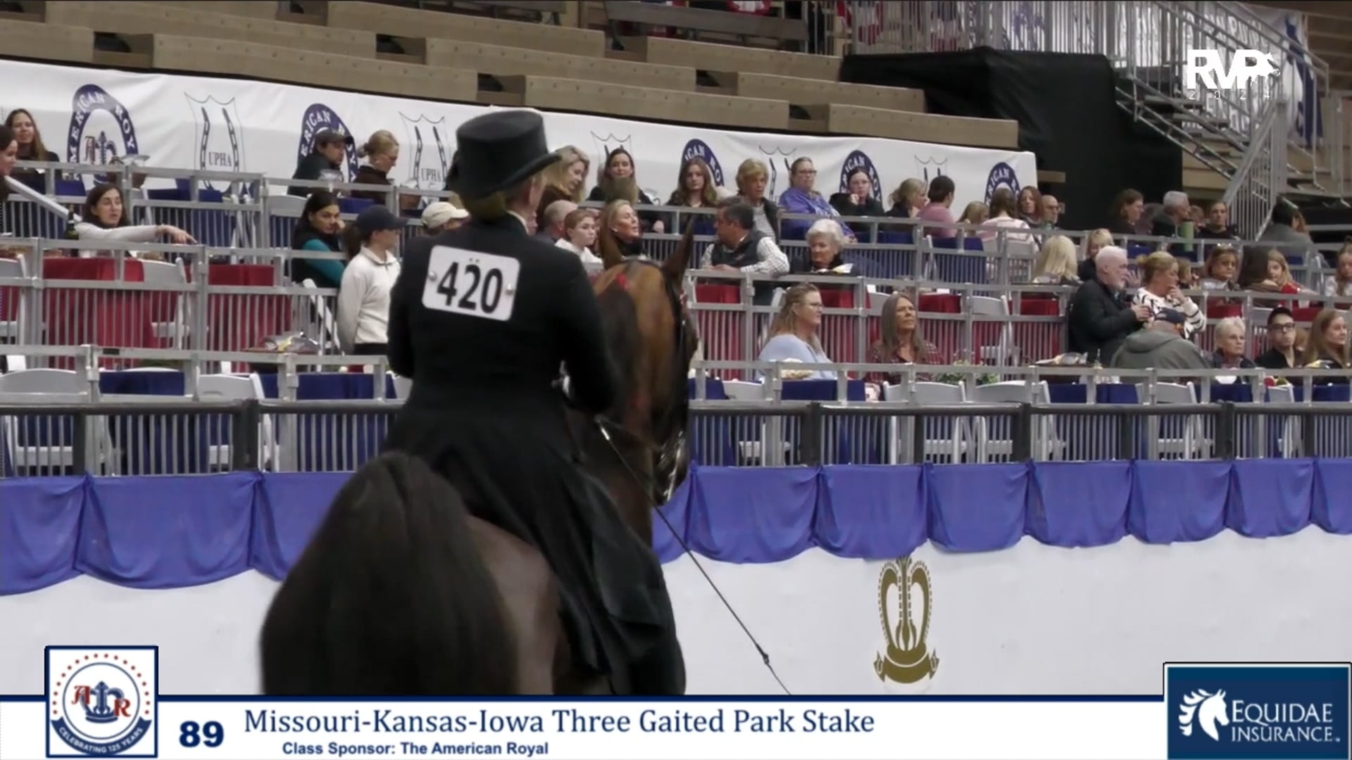 AR24 - Class 89 - Missouri-Kansas-Iowa Three Gaited Park Stake