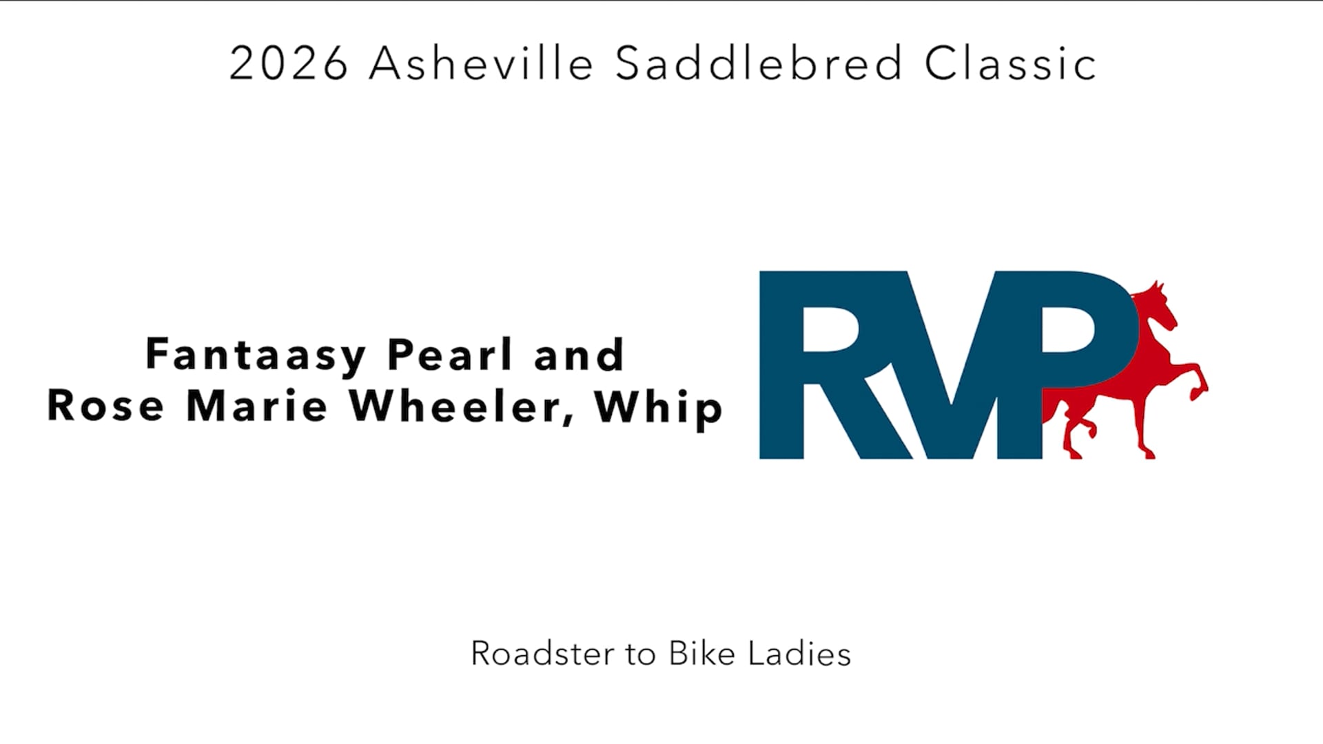ASC26 - Class 71 - Fantaasy Pearl and Rose Marie Wheeler, Whip