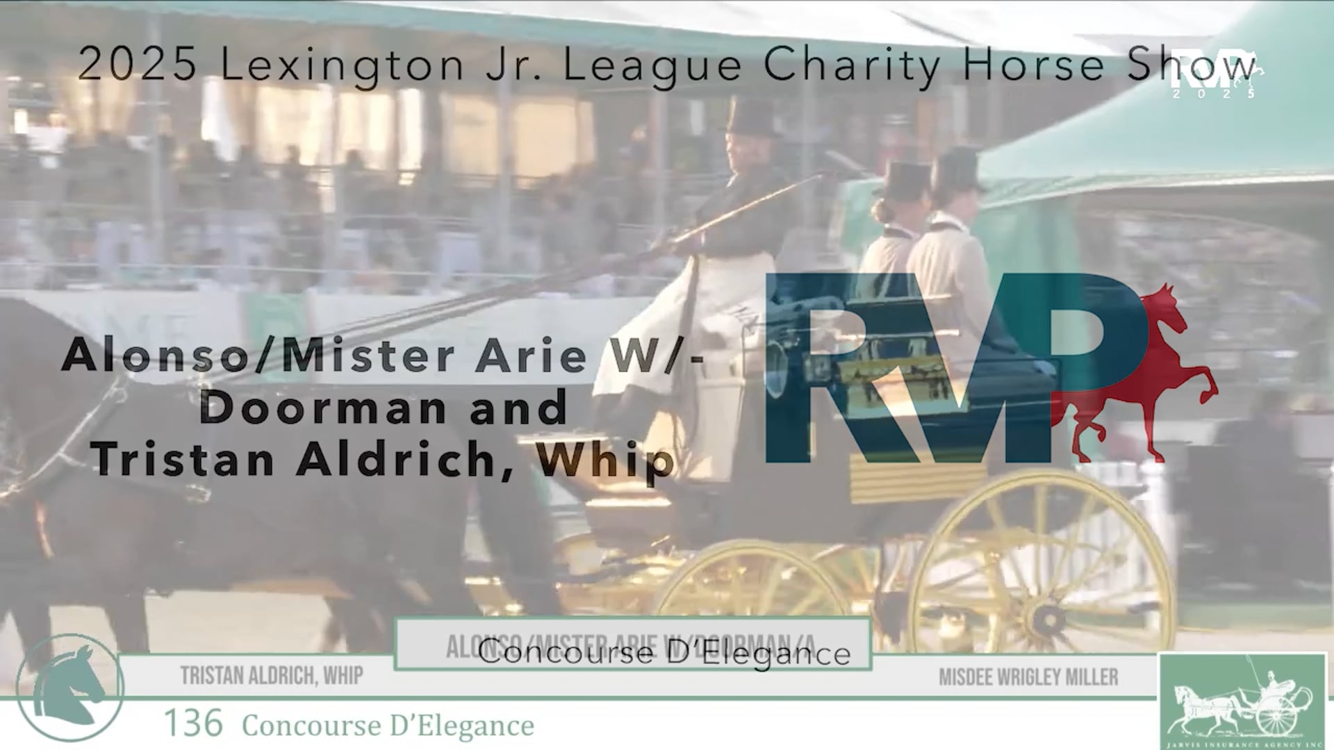 LJL25 - Class 136 - Alonso-Mister Arie W- Doorman and Tristan Aldrich, Whip