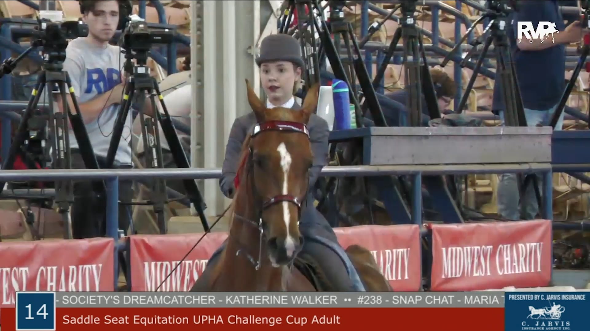 MW21 - Class 14 - Saddle Seat Equitation UPHA Adult Challenge Cup