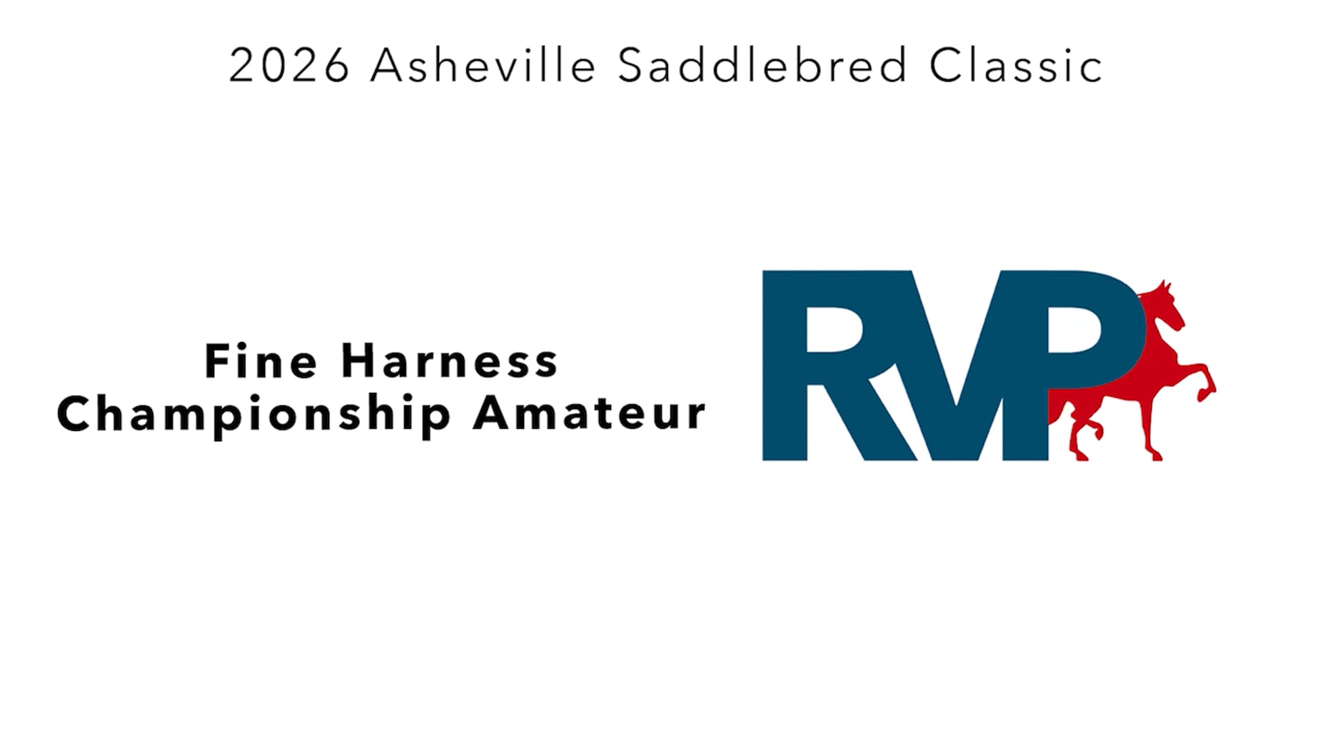 ASC26 - Class 107 - Three Gaited Jr Horse
