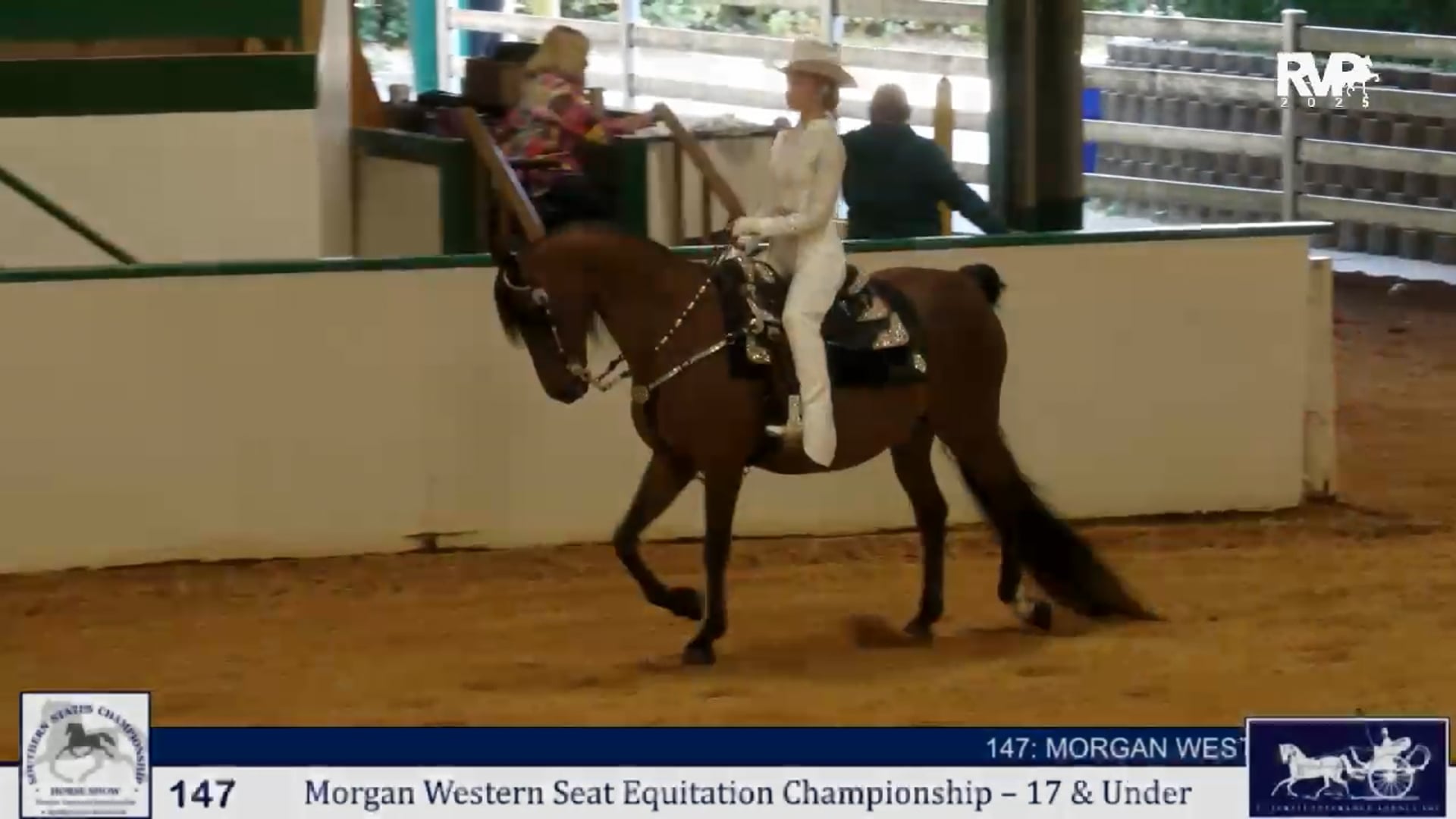 SS25 - Class 147 -  17 & Under Morgan Western Seat Equitation Championship