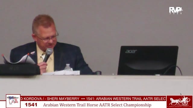 AN25 - Class 1541 - Arabian Western T...