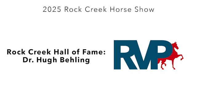 RC25 - Rock Creek Hall of Fame- Dr. H...