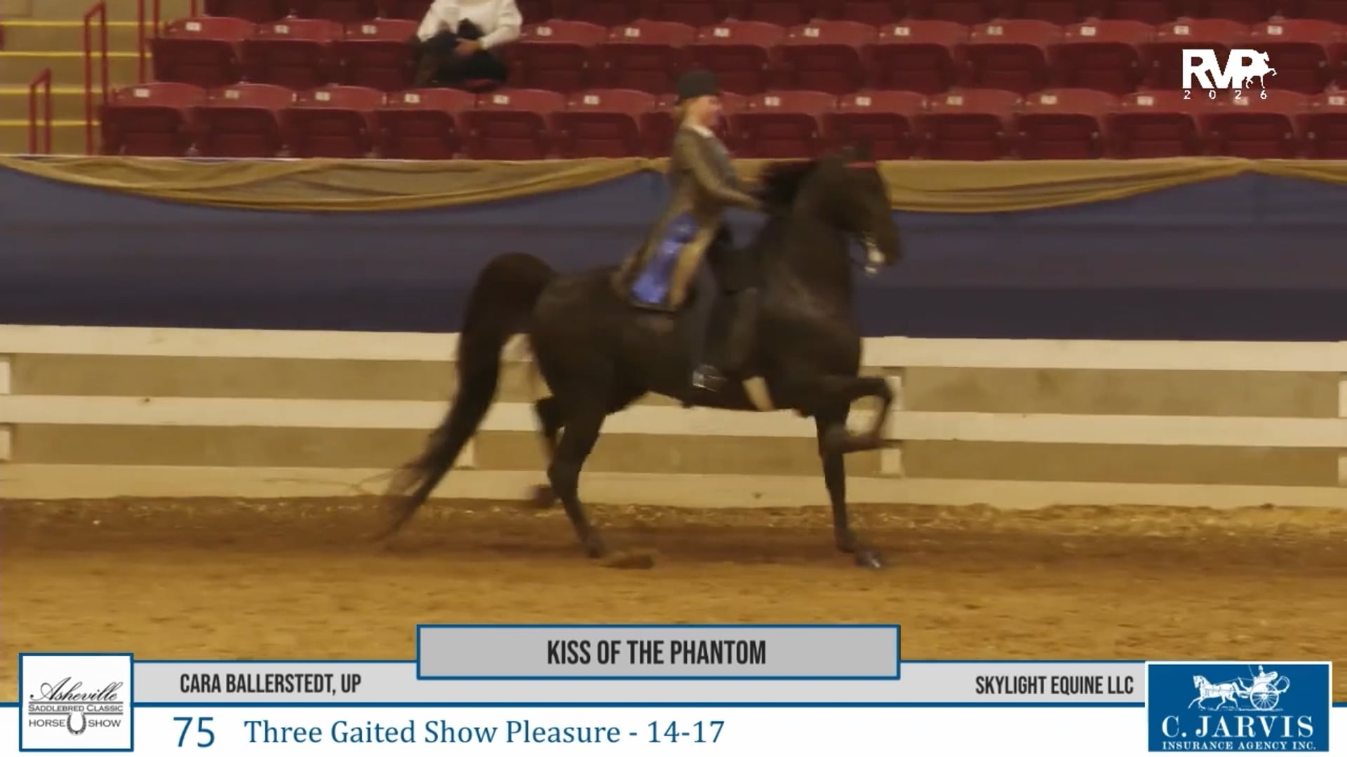 ASC26 - Class 75 - Kiss of the Phantom and Cara Ballerstedt, Up