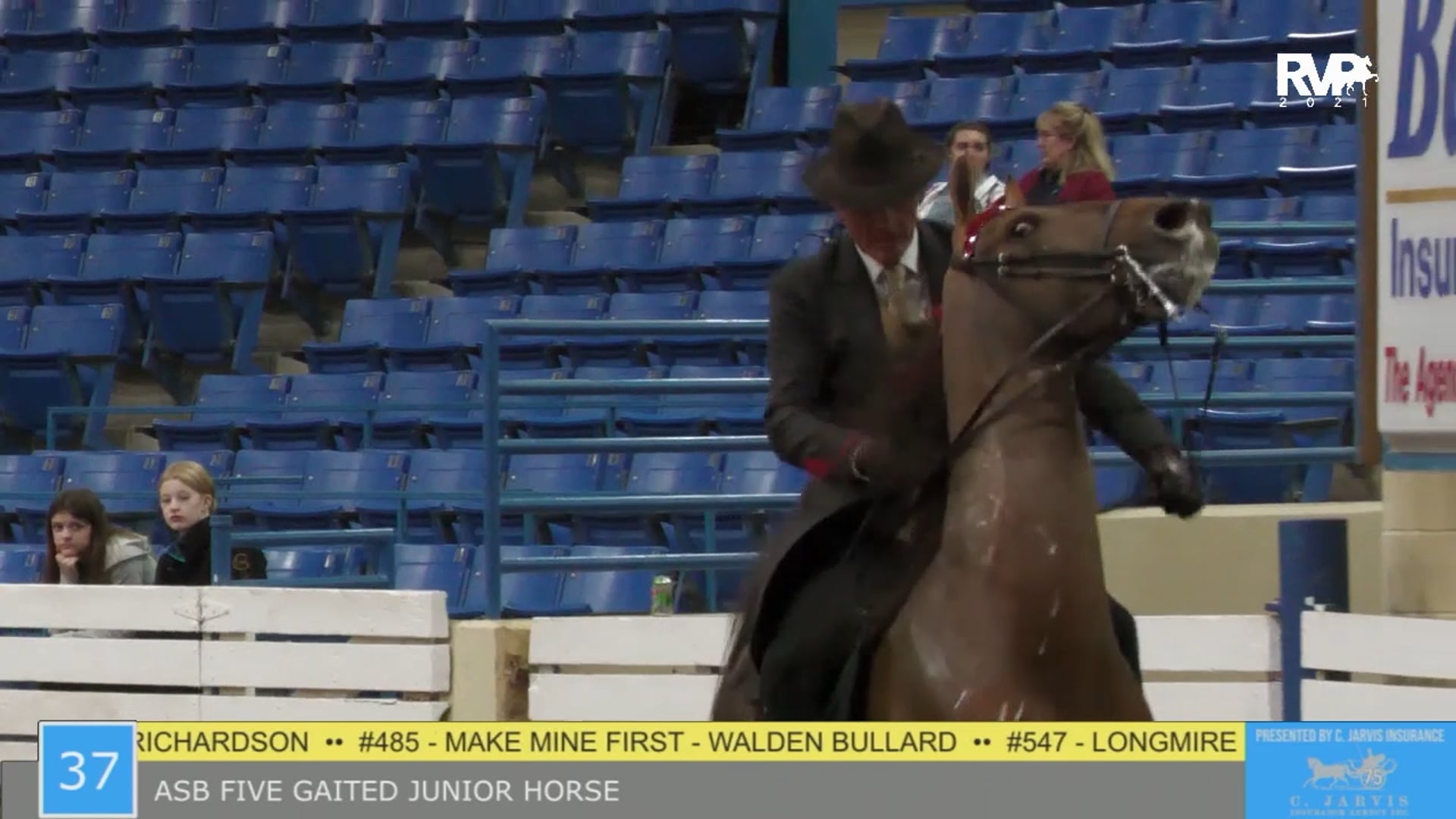 SSSF21 - Class 37 - ASB Five Gaited Junior Horse