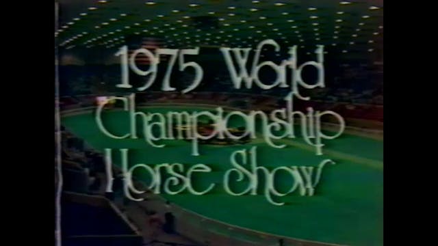 1975 WCHS - American Saddlebred Grand...