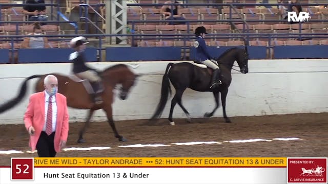 2020 JMHS - Class 52 Hunt Seat Equita...