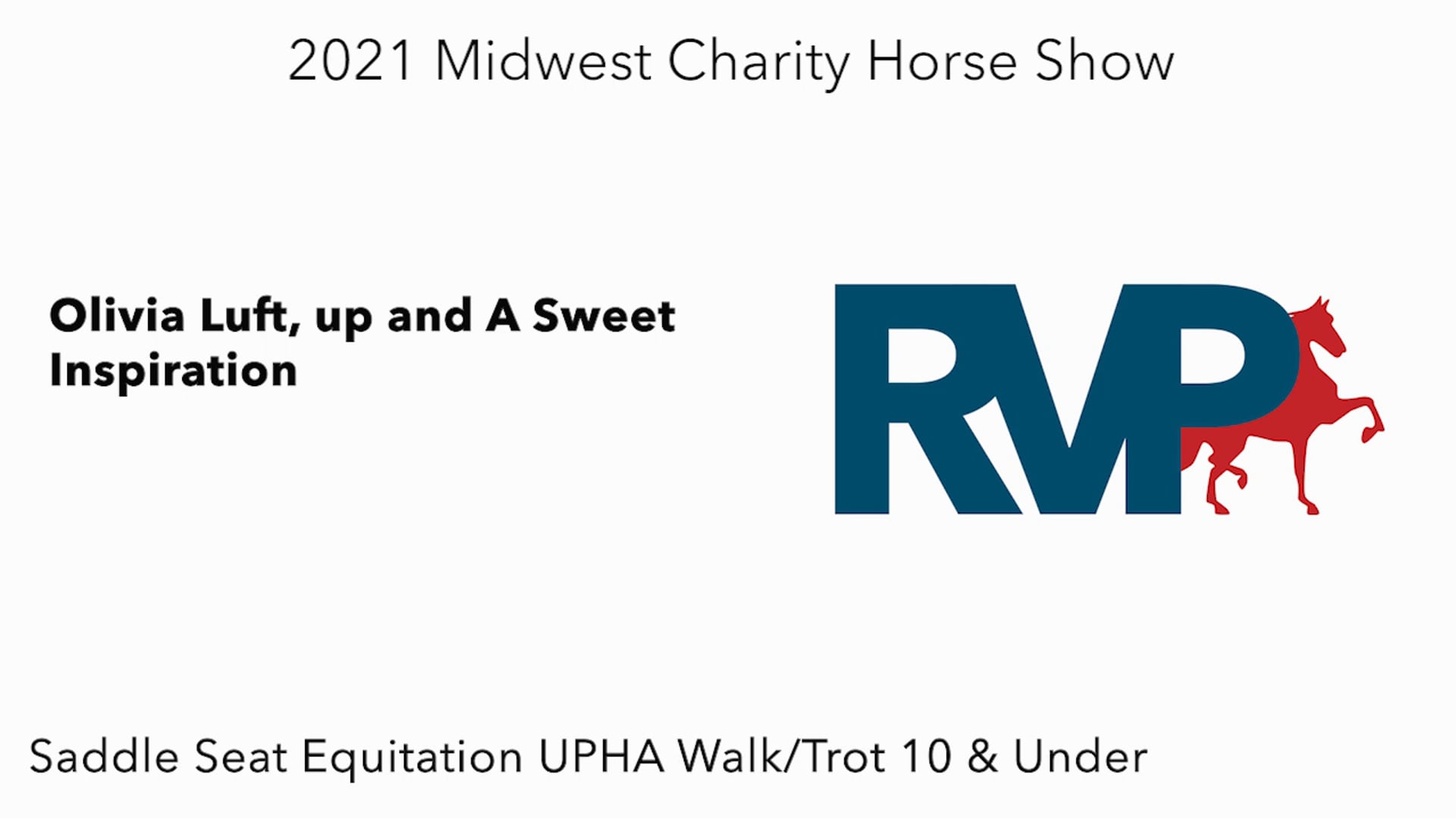 MW21 - Class 88 - Olivia Luft, up and A Sweet Inspiration