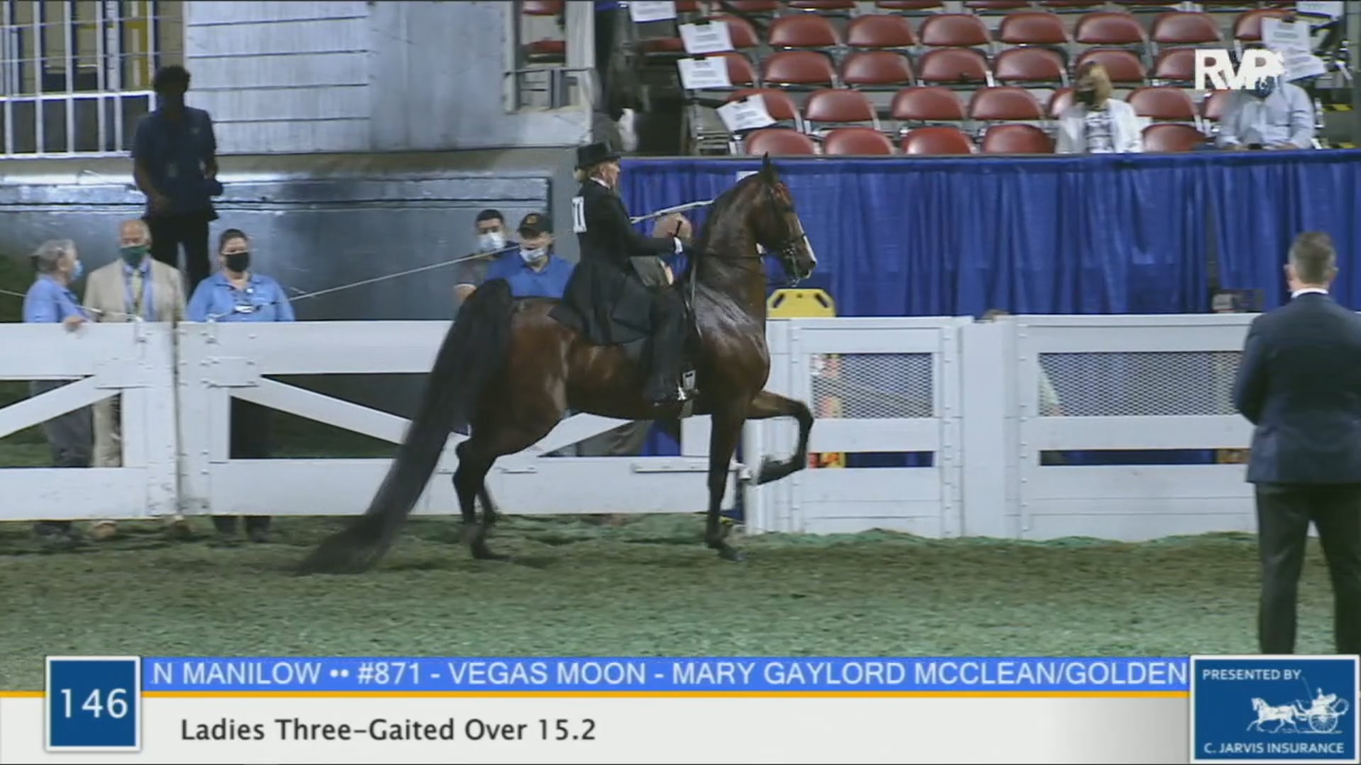 WCHS 2020 Class 146 - Ladies Three-Gaited Over 15.2